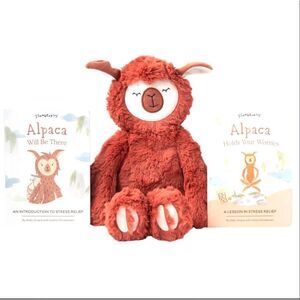 NWOT Slumberkins Alpaca's Stress Relief Comforting Huggable Plushie